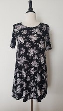 Urban Outfitters Dress New Size Small Black Floral Coastal Granny Core Boho