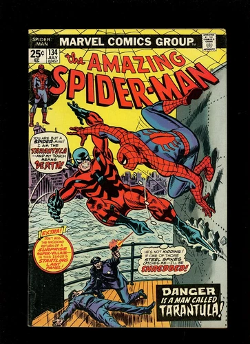 Amazing Spider-Man #134 1974 FN 6.0 High Definition Scans**