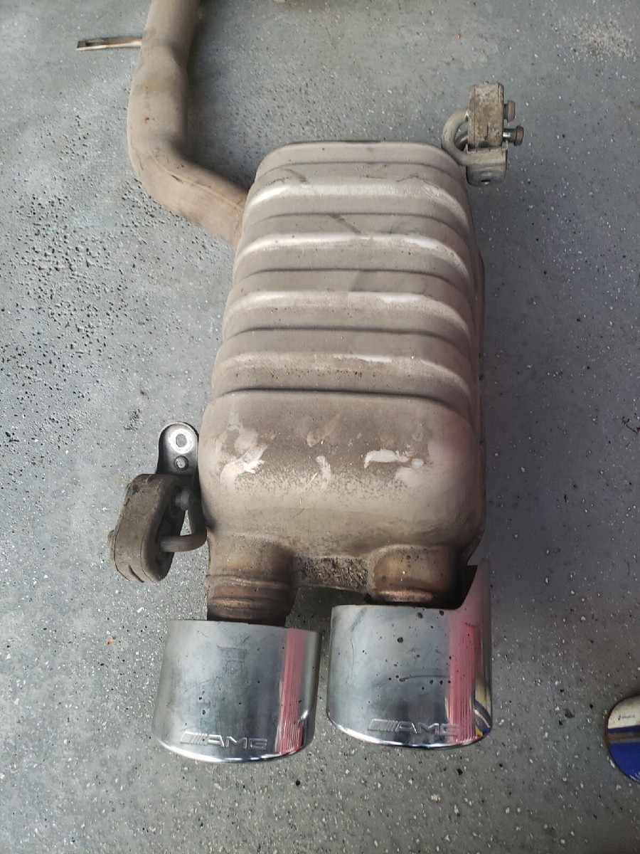 2005 MERCEDES SLK55 AMG 55 R171 PASSENGER RIGHT MUFFLER EXHAUST 