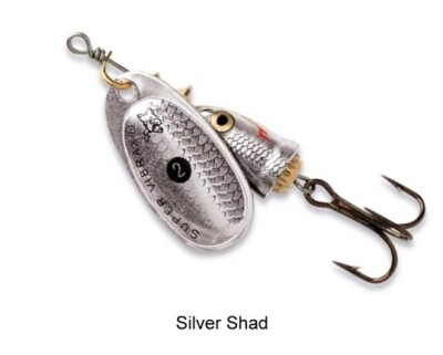 BLUEFOX Vibrax SILVER SHAD -Gr.2/ 6g - Barsch, Forelle, Rapfen, Zander, Hecht