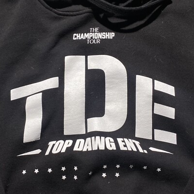 TDE Kendrick Lamar Championship Tour Hoodie Top Dawg Entertainment