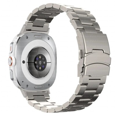 Luxury Titanium Strap for Samsung Galaxy Watch Ultra 47mm No Gaps Bracelet