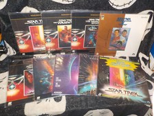 Star Trek Widescreen Collection 8 Films Longer Version Laserdisc LD Free Ship