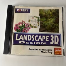 Landscape Design 3D PC CDROM Expert Software Win95