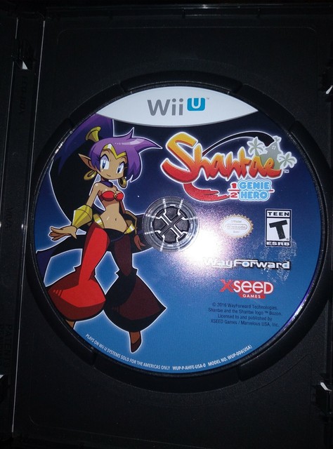 Shantae Half Genie Hero Nintendo Wii U 16 For Sale Online Ebay