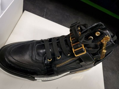 versace high top trainers