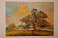 Robert Rucker S/N print "Summer Oak"