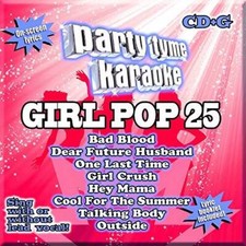 Party Tyme Karaoke - Girl Pop 25 8 8-song CD G - Audio CD - VERY GOOD