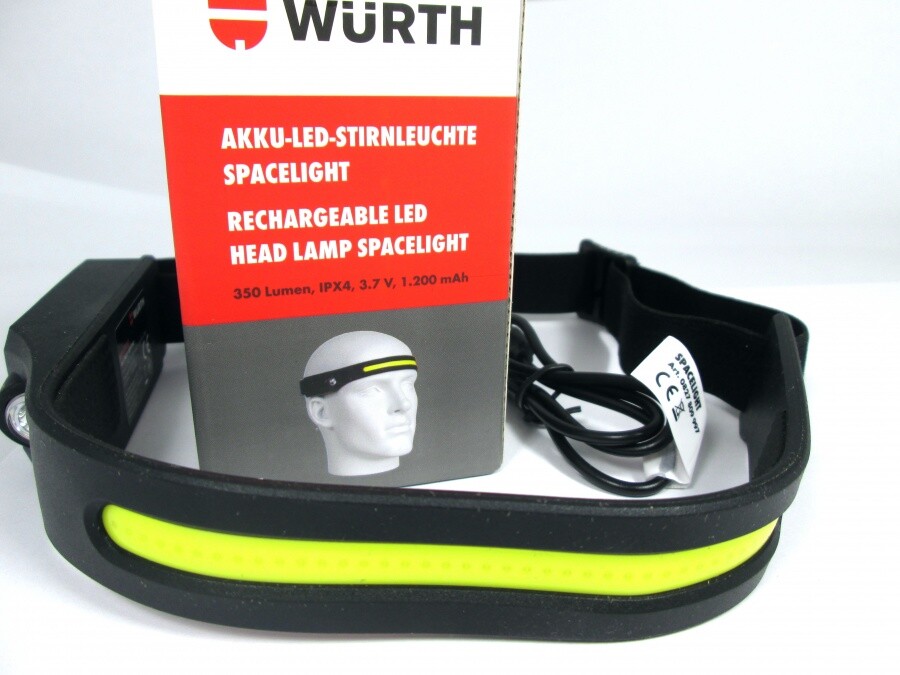 Original Würth Akku LED Stirnleuchte Stirnlampe Spacelight 