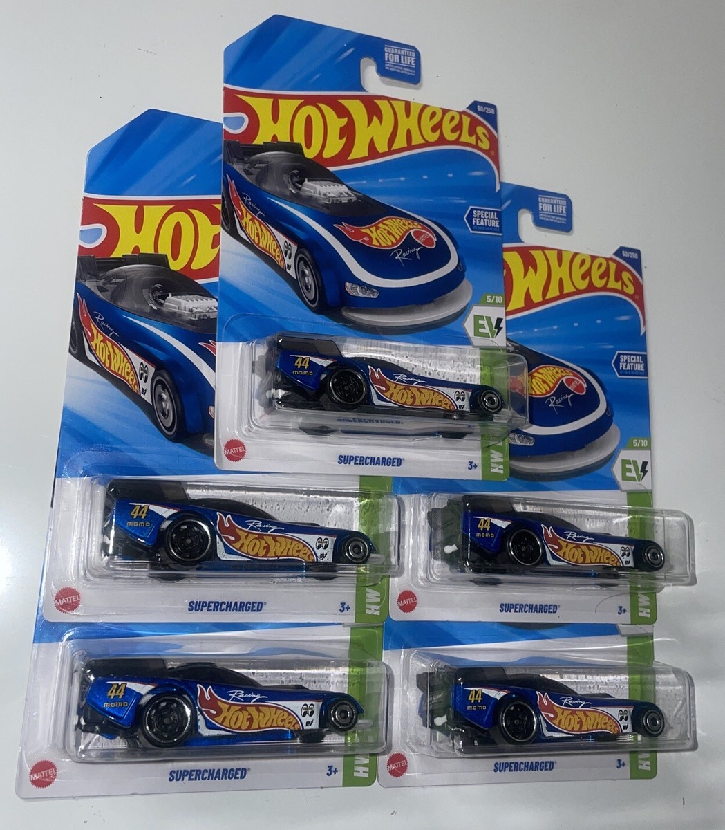 Hot Wheels Supercharged Blue EV Lot Of 5 | eBay