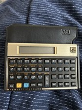 Vintage HP 12C Financial Calculator Original Case Made In USA Hewlett - Packard