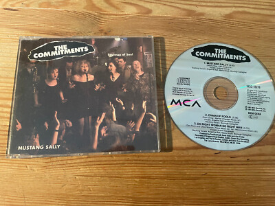 CD OST Soundtrack - Commitments: Mustang Sally (3 Song) MCA RECORDS sc