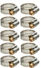 10 Breeze 62024h Power Seal Worm Drive Hose Clamps Sae 20 Range 1-116 To 2