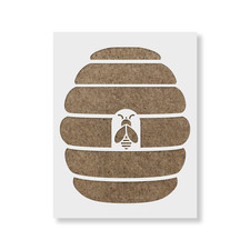 Beehive Stencil - Reusable Stencils of a Beehive in Small  Large Sizes