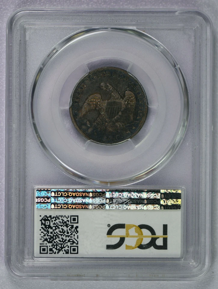 1835 Capped Bust quarter PCGS XF40  great coin, free shipping!!!! - Image 2 of 4