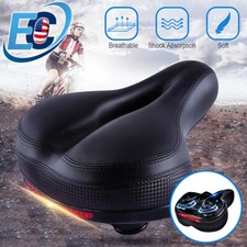 Comfort Wide Big Bum Bike Bicycle Saddle Seat Cruiser Soft Gel Sport Cushion Pad