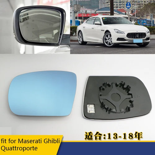 Exterior Mirror Glass Dimming Rearview Mirror for Maserati Ghibli Quattroporte