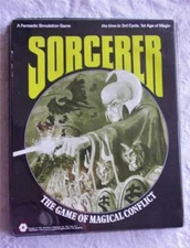 SPI 1975: SORCERER - The Fantasy Game of Magical Conflict (PUN) EX