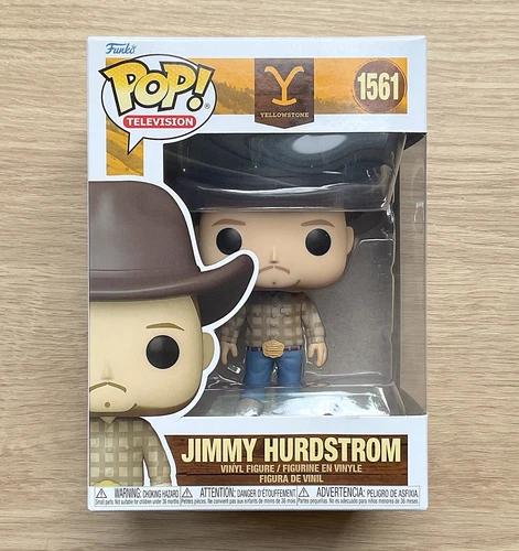 Funko Pop Yellowstone Jimmy Hurdstrom #1561 (Box Damage) + Free Protector