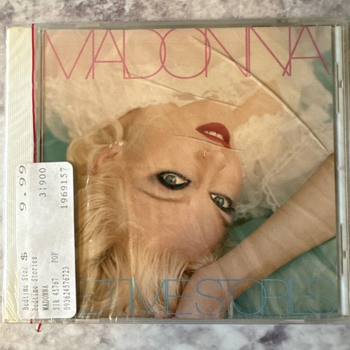 Madonna 1994 Bedtime Stories Rare White Case CD 9 45767-2 SEALED