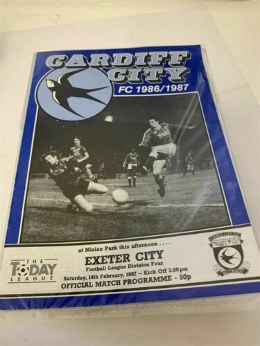 Exeter City Home Teams Football Programme Collections/Bulk Lots