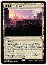 Mobilized District - #249-MTG-War of the Spark (WAR)-Regular-NM