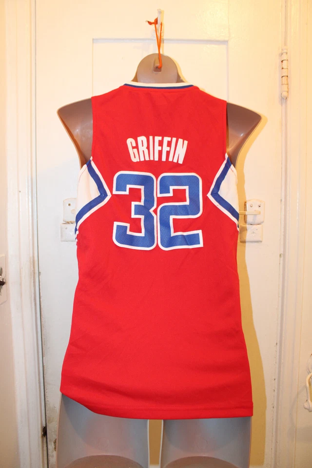 ADIDAS Los Angeles Clippers Blake Griffin #32 Jersey Youth Medium Length +2" - Image 4 of 4