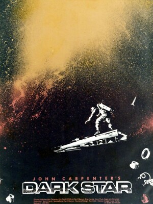 @ ORIGINAL 4X5 TRANSPARENCY:  DARK STAR 1974 John Carpenter science fiction flic