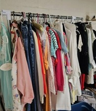 Womens BULK CLOTHING LOT 10 Lbs Tops Bottoms Shoes Purses Could Customize