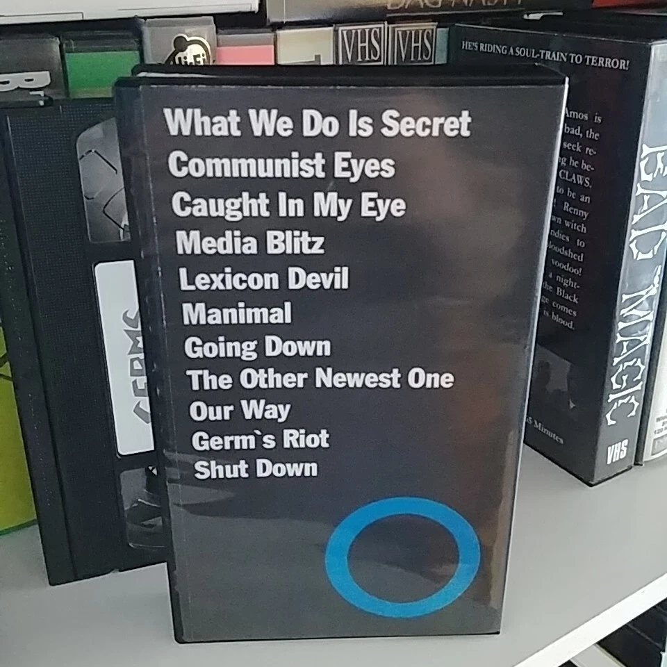 Germs Live At The Whiskey 1979 VHS концерт панк-рока - Изображение 2 из 3