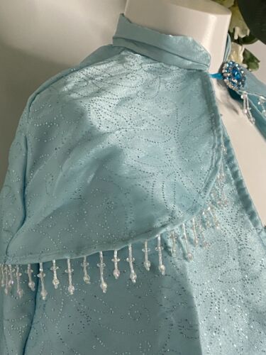 Accesorio Disfraz Princesa Hada Azul 7-8Y Capa Nieve Congelada Vestido Elegante 32" - Imagen 3 de 24