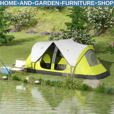 Camping Tent for to People with 2000mm Waterproof Rainfly and Bag for  Hiking
