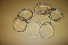 TRIDON 304 Stainless Steel 1 1/16" PINCH CLAMPS  917271158 - Quantity 10