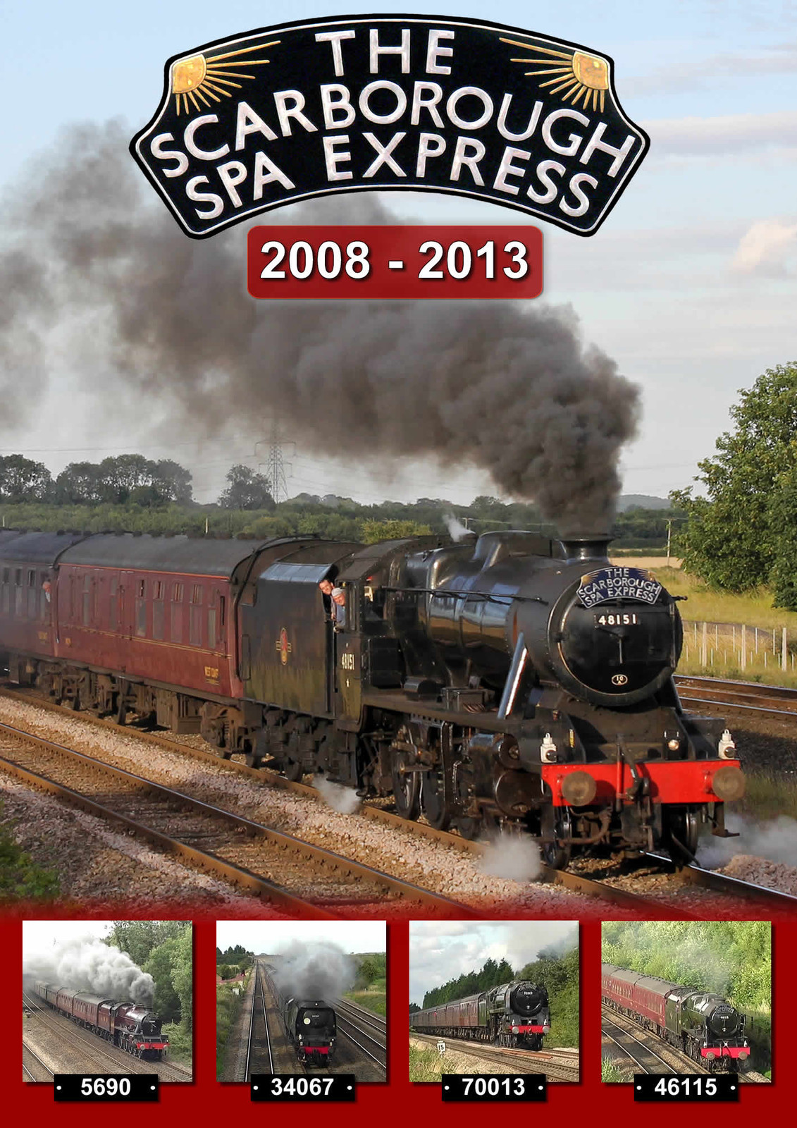 The Scarborough Spa Express Dvd: LNER Harrogate Wakefield Loop Scarborough Flyer