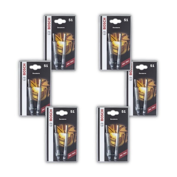 6X GlüHkerze Bosch 0 250 202 938 GlüHanlage 938-006-image