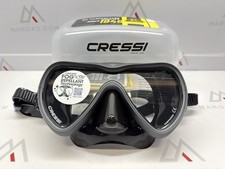 Cressi A1, Black/Graphite, Clear Lens
