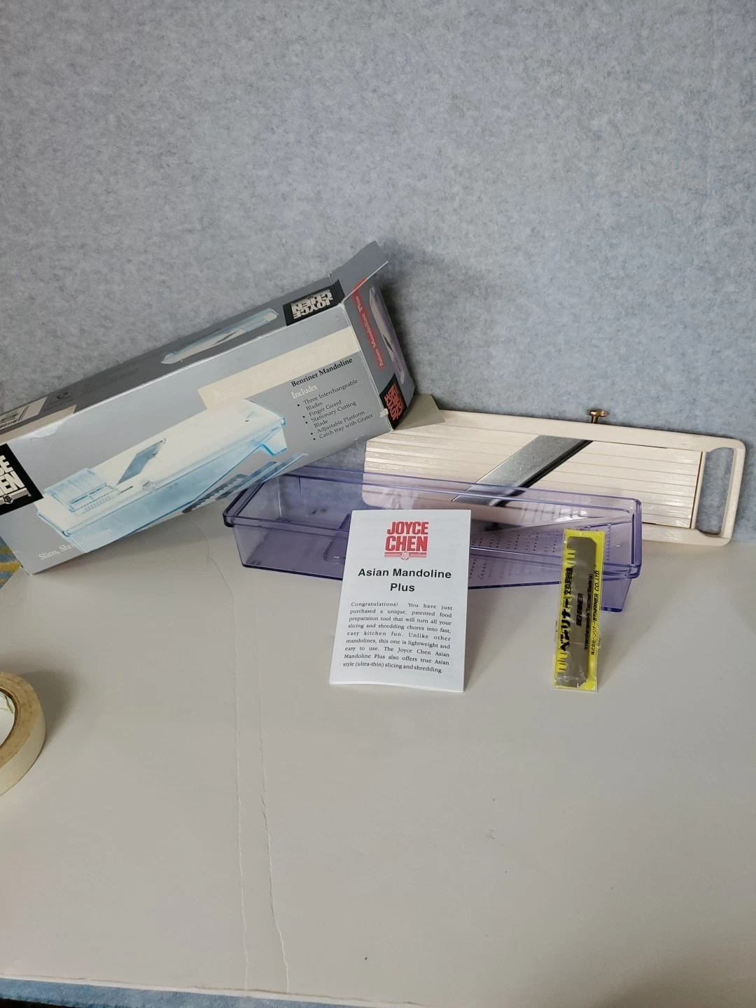 Joyce Chen Asian Mandoline Plus by Benriner NEW IN BOX!! See pics!!