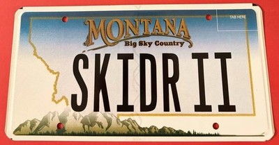 SKIDR II Vanity License Plate John Deere Grapple Skidder Logger Logging Forestry