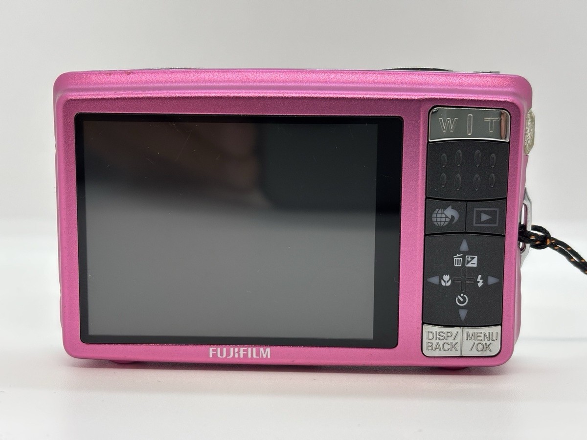 FUJIFILM finepix Z80 Pink 14MP Digital Camera 5x Optical Zoom From