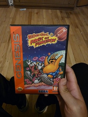 Sega Genesis Toejam And Earl  No Manuel  Working Condition