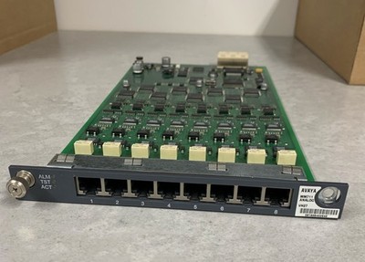 Avaya 700350010 MM711 SER 6 VH27F65 ANALOG Card / Media Module