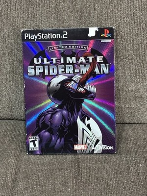 RARE Ultimate Spider-Man: Limited Edition - PS2 CIB Slipcover Edition + Comic