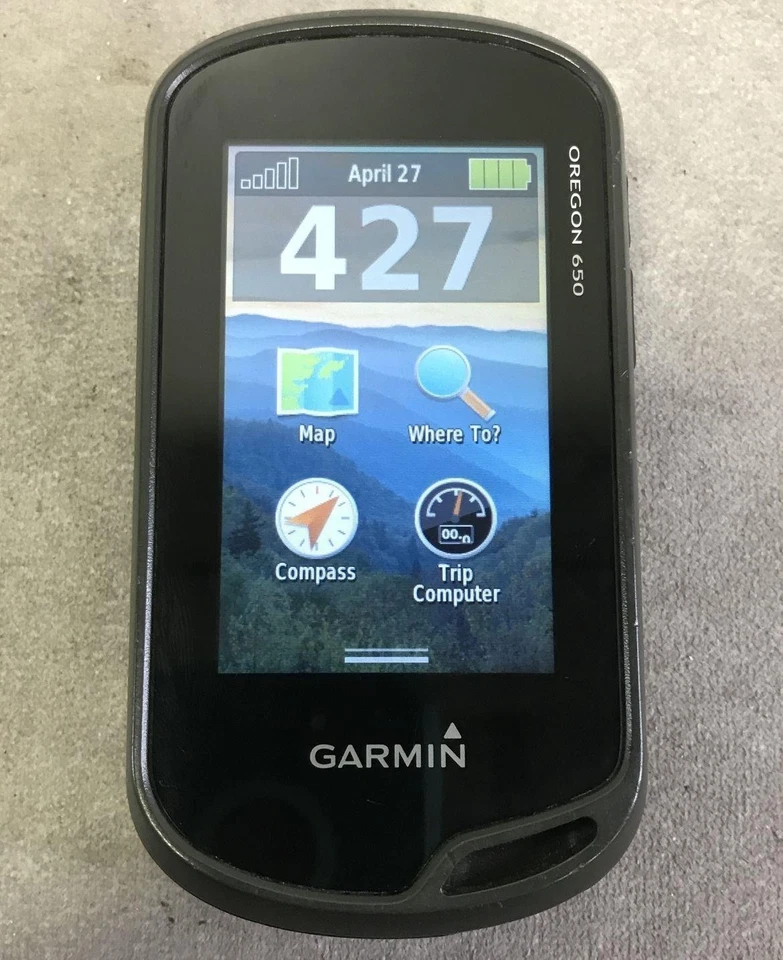 Garmin Oregon 650 Handheld GPS with camera and 4Gb microSD Card Free Shipping - Image 4 of 4