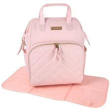 Super Cooler Main Frame Diaper Backpack with Changing Pad, Stroller Straps, I...