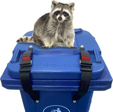 Trash Can Locks for Animals, 2PCS Raccoon Bear Proof Trash Can Lock, Long Last