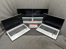 Lot of 4 HP ProBook 640 G8 i5-1145G7 2.60GHz 16GB RAM 256GB NVMe No OS J12386