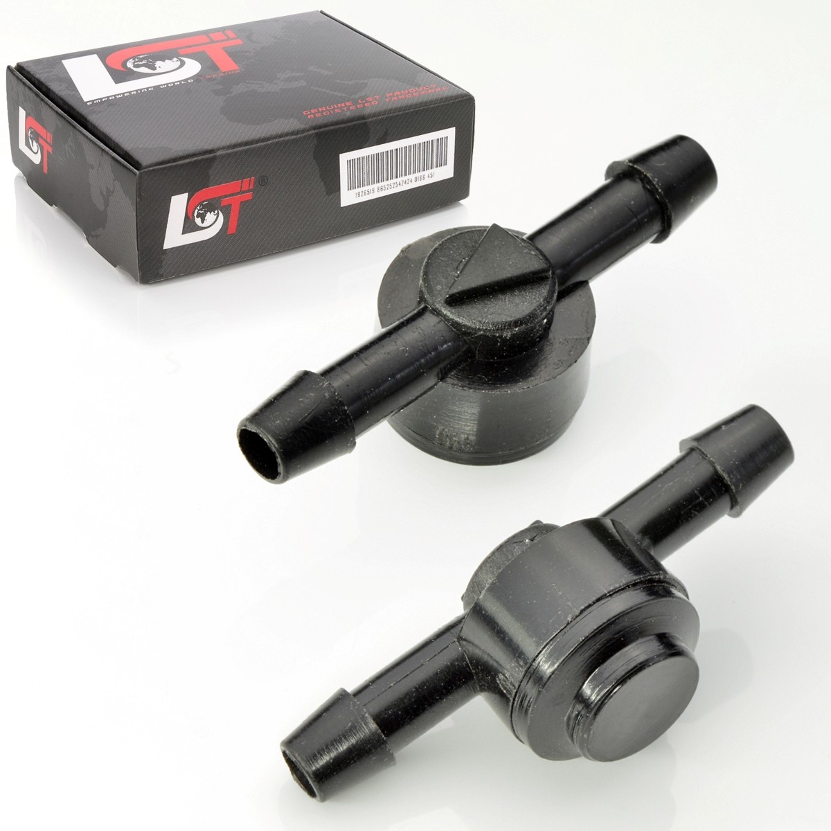 2x BACKFLOW VALVE FOR WINDSCREEN CLEANING SYSTEM FOR ALFA ROMEO / FIAT / LANCIA