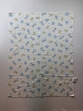 VTG 1997 Looney Toons Baby Receiving Blanket Tweety Bird Bugs Bunny 27.5X35  