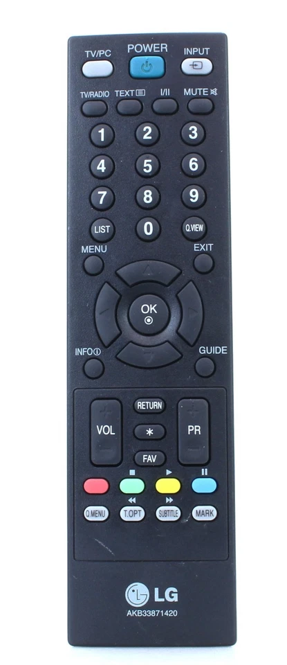 LG AKB33871420Télécommande d'origine pour TV Téléviseur (Réf#P-690) - Photo 1/1