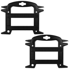 2 Pcs Rope Winder Paracord Line and Cord Organizer Black